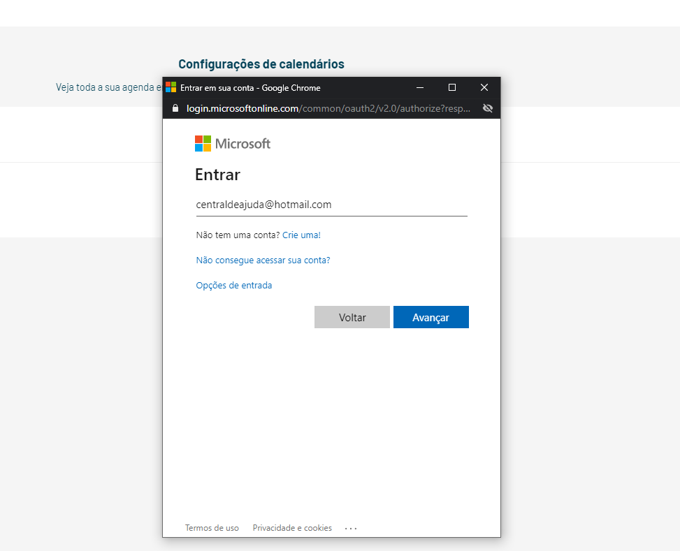 Sincronização com o Calendário Google ou Outlook – Veja como é